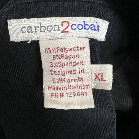 Carbon2cobalt Sweatshirt Mens XL Green Stretch Knit Henley Pullover Shirt Casual - Picture 3 of 16